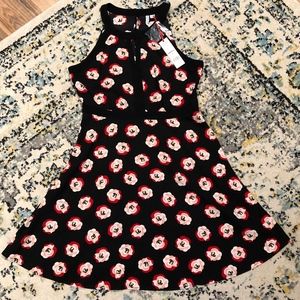 Elle Halter Dress. NWT!  Flared Skirt. Size 10